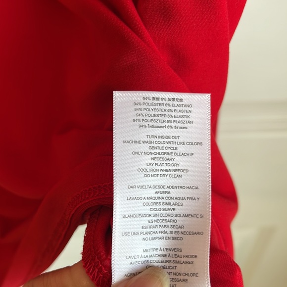 Micheal Kors Red stretch Dress - Picture 3 of 3